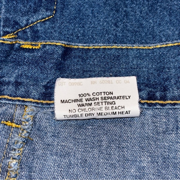 Cherokee Vintage Denim Midi-Skirt, pre-loved condition - Picture 7 of 15